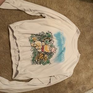 Size small Winnie the Pooh crop top